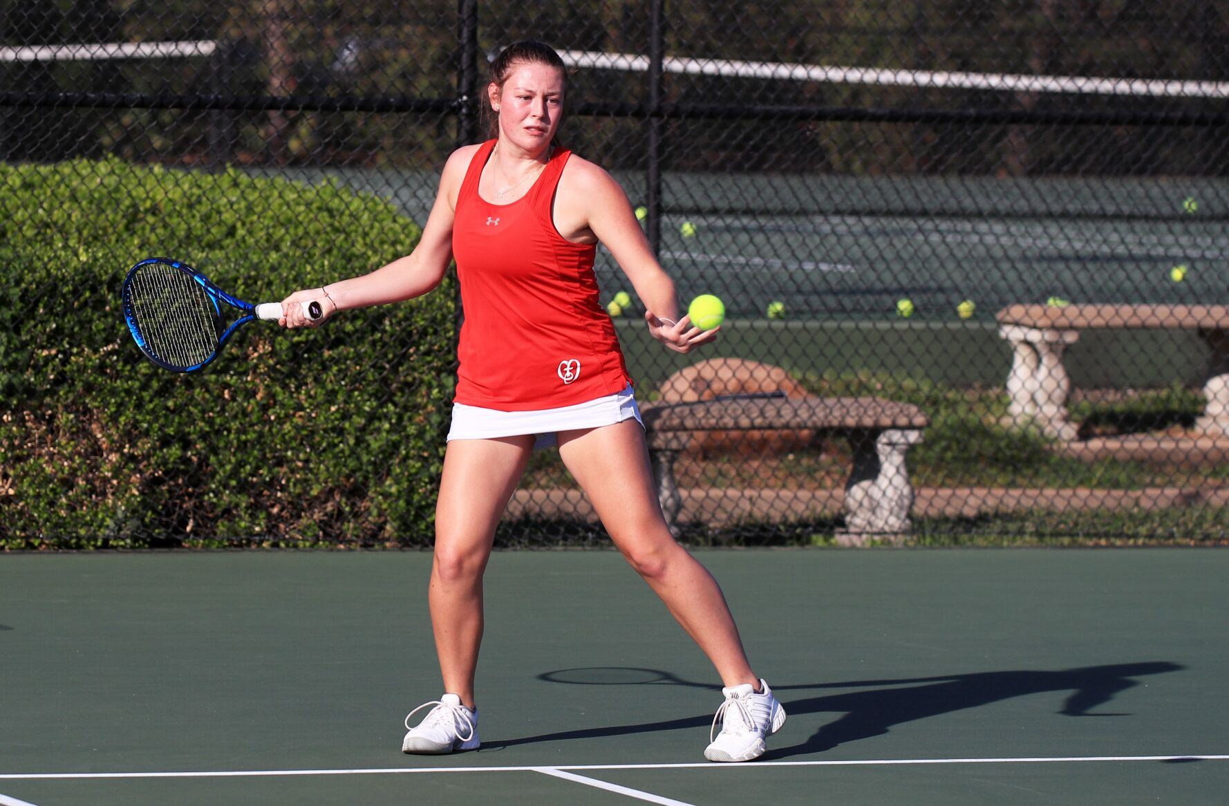Class 2 girls tennis quarterfinal: Parkway Central 5, Cor Jesu 4